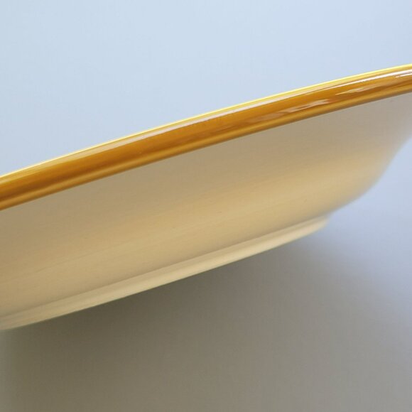 American Simplicity Floral Salad Plate Set of 2, Stoneware, Beige with Vines - Picture 8 of 11